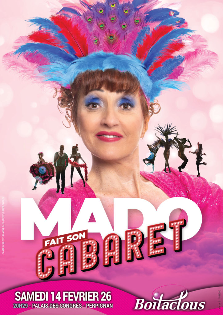 Affiche du spectacle MADO FAIT SON CABARET