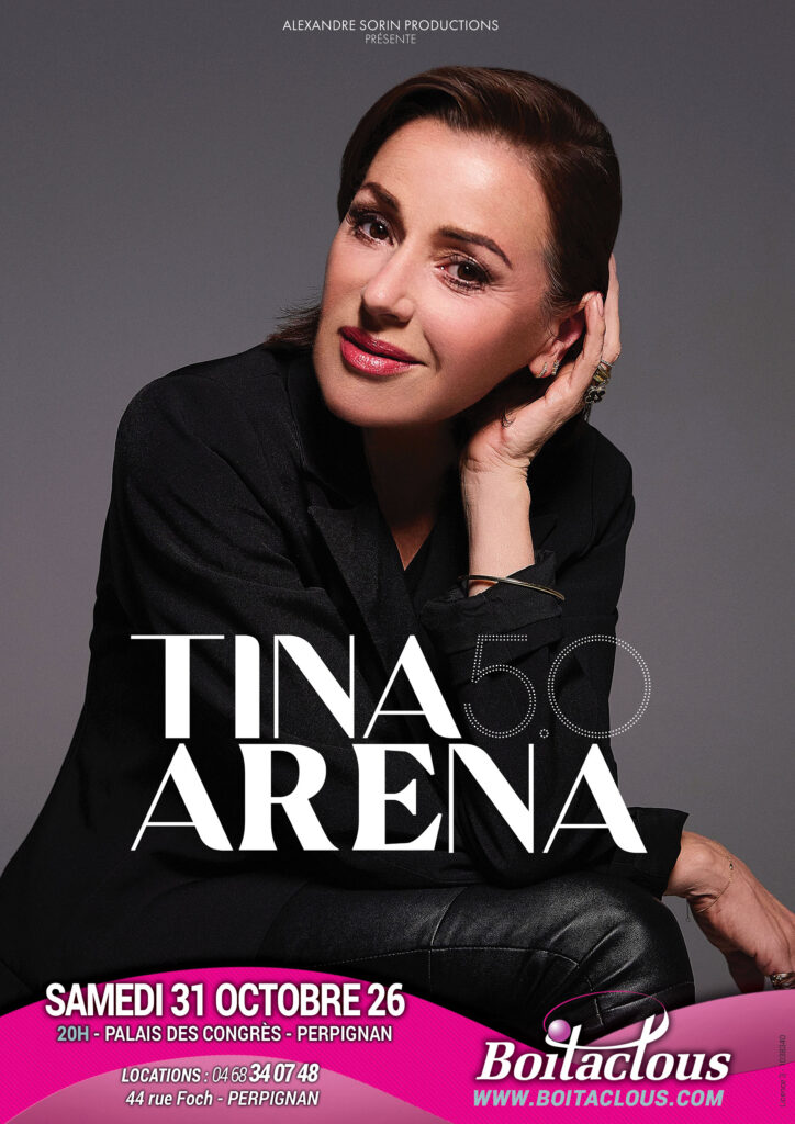Affiche du spectacle TINA ARENA