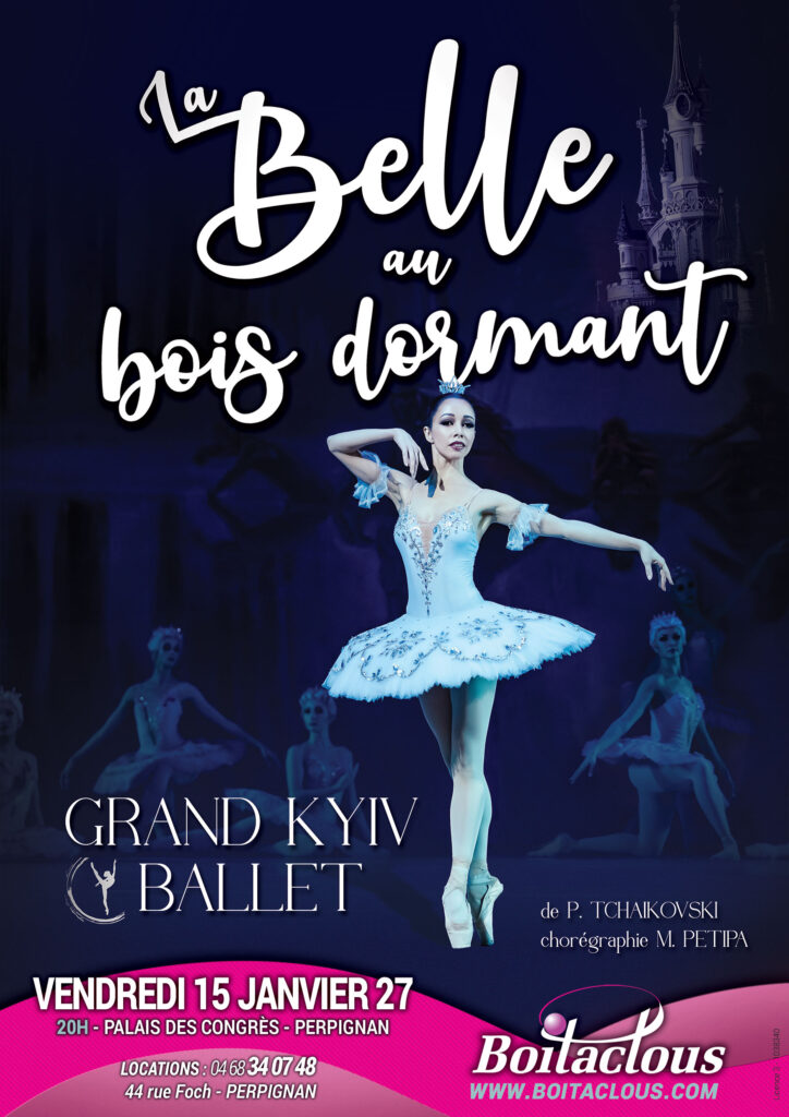 Affiche du spectacle LA BELLE AU BOIS DORMANT