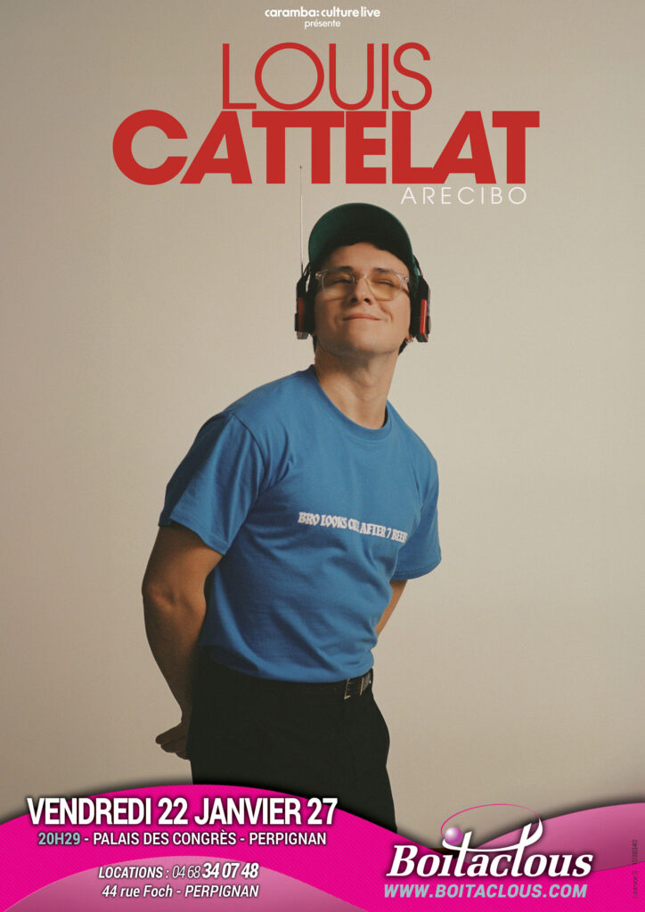 Affiche du spectacle LOUIS CATTELAT