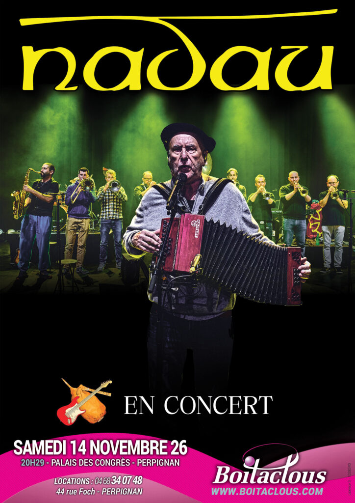 Affiche du spectacle NADAU