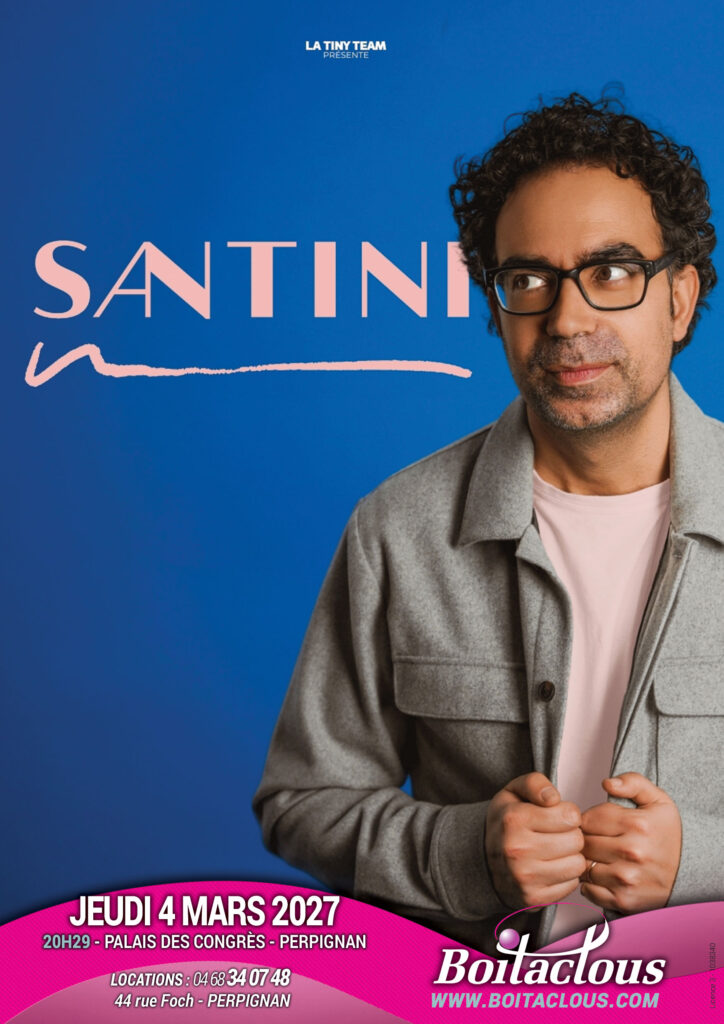 Affiche du spectacle SANTINI