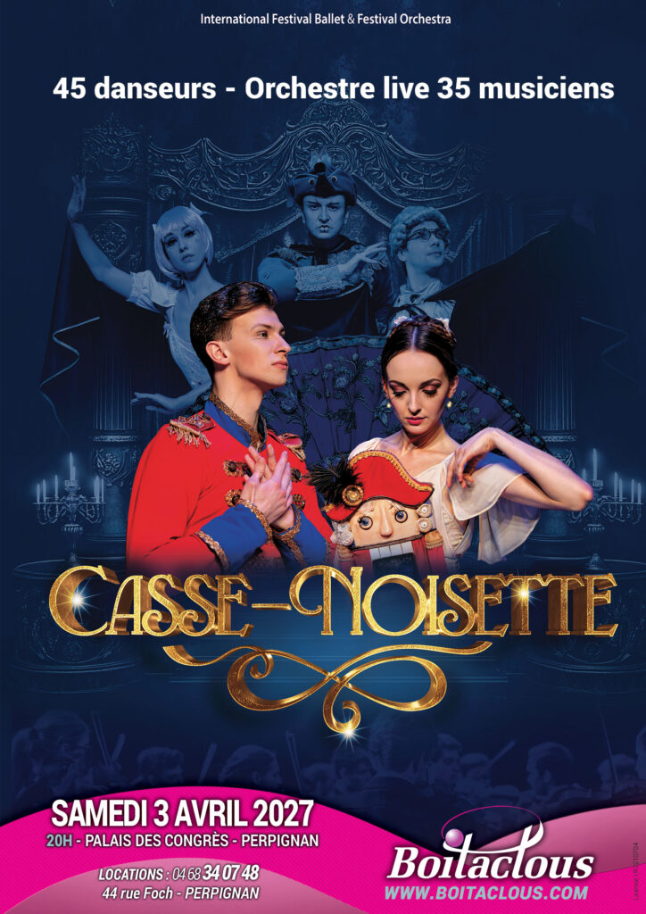 Affiche du spectacle CASSE-NOISETTE